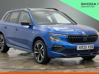 Used Skoda Kamiq Monte Carlo 110 HP (80 kW) 2025 Race blue metallic SUV