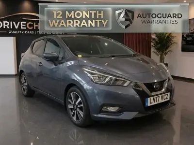 Used Nissan Micra N-Connecta 90 HP (66 kW) 2017 Grey Hatchback
