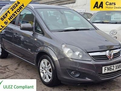 used Vauxhall Zafira 1.6 DESIGN NAV 5d 113 BHP