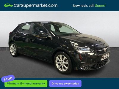 Second-hand Vauxhall Corsa Design Edition 75 CP (55 kW) 2023 Negru Hatchback