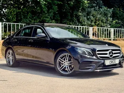 Used Mercedes E220 AMG Line Premium 191 HP (140 kW) 2016 Black Sedan
