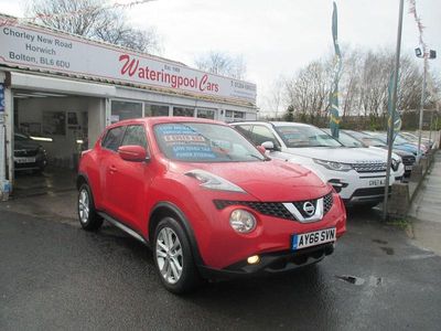 Used Nissan Juke Acenta 115 HP (84 kW) 2016 Red SUV