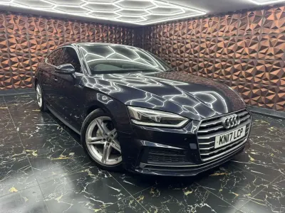 Usado Audi A5 S-Line 2017 Azul Coupé
