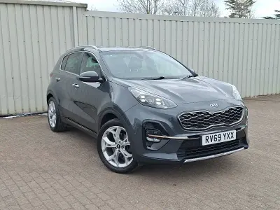 Used Kia Sportage GT-Line 134 HP (98 kW) 2019 Grey SUV