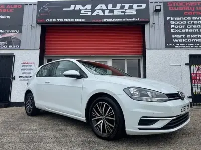 Used VW Golf VII SE 115 HP (84 kW) 2018 White Hatchback
