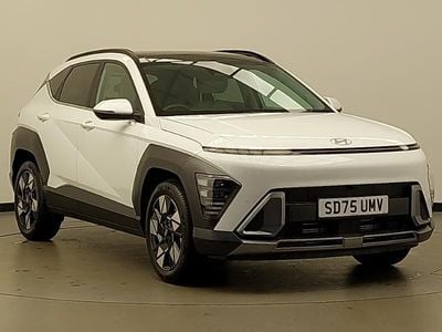 Pearl serenity white New 2025 Hyundai Kona Ultimate SUV | £24,298 (Good price)