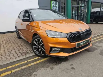Used Skoda Fabia Monte Carlo 85 HP (62 kW) 2024 Orange Hatchback