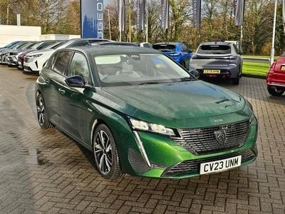 Green Used 2023 Peugeot 308 Allure Hatchback | £18,995 (Fair price)