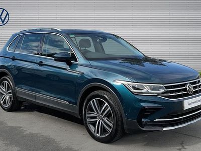 Used VW Tiguan Elegance 150 HP (110 kW) 2021 Blue SUV