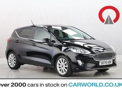 Black Used 2020 Ford Fiesta Titanium Hatchback | £7,990 (Good price)
