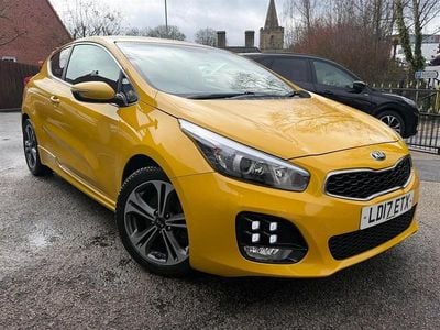 Used Kia ProCeed GT-Line 2017 Yellow Hatchback