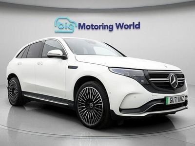 Used Mercedes EQC400 AMG line 300 kW (408 HP) 2021 White SUV
