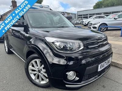 Black Used 2017 Kia Soul SUV | £8,277 (Fair price)
