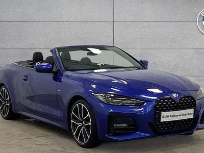 Blue Used 2022 BMW 420 M Sport Cabriolet | £32,495 (Expensive)