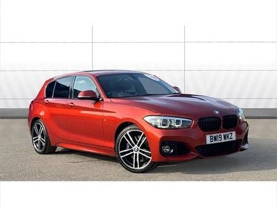 Used BMW 118 M Sport 136 HP (100 kW) 2019 Orange Hatchback