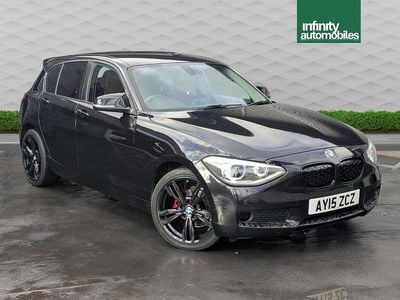 Used BMW 118 Sport Line 2015 Black Hatchback