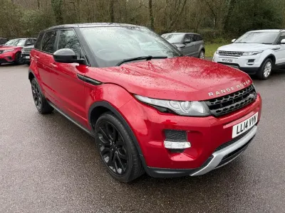 Käytetty Land Rover Range Rover evoque Dynamic 2014 Punainen Katumaasturi