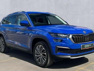Used Skoda Kodiaq SE L Executive 150 HP (110 kW) 2023 Energy blue SUV