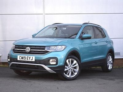 Used VW T-Cross SE 115 HP (84 kW) 2019 Makena turquoise exclusive SUV