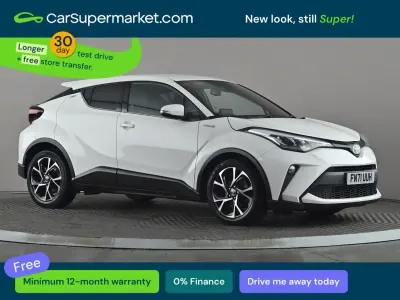 Second-hand Toyota C-HR Design 122 CP (89 kW) 2022 Alb SUV