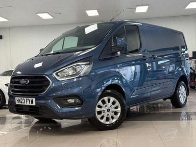 Used Ford Transit Custom Limited 130 HP (95 kW) 2023 Blue Van