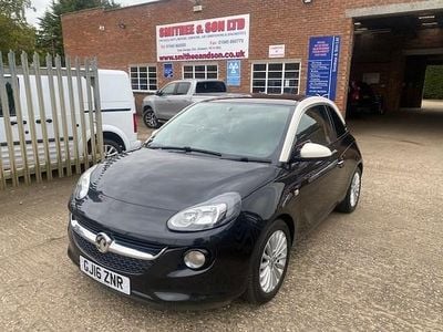 Black Used 2016 Vauxhall Adam Glam Hatchback | £3,495 (Fair price)