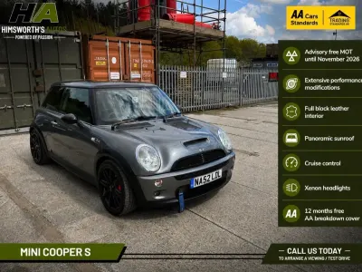 Usado Mini Cooper S Hatch 2003 Gris Utilitario