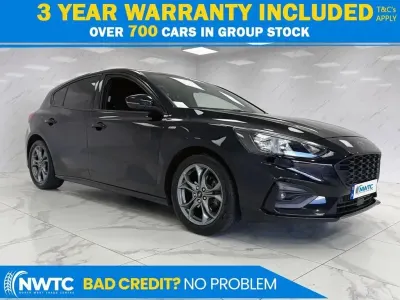 Używany Ford Focus ST-Line 125 KM (91 kW) 2019 Czarny Hatchback