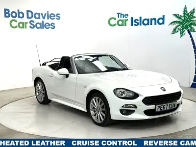 Used Fiat 124 Spider Lusso 140 HP (102 kW) 2017 White Cabriolet