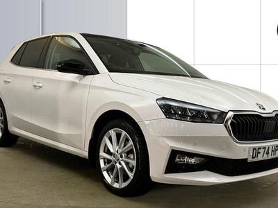 White Used 2024 Skoda Fabia SE L Hatchback | £18,350 (Fair price)