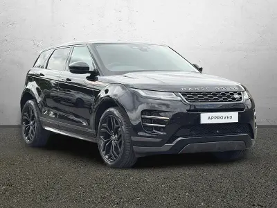 Used Land Rover Range Rover evoque SE Dynamic 204 HP (150 kW) 2021 Black SUV