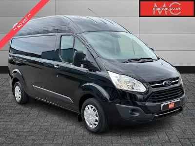 Used Ford Transit Custom Trend 130 HP (95 kW) 2018 Black Van