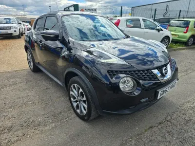 Używany Nissan Juke Tekna 117 KM (86 kW) 2017 Czarny SUV