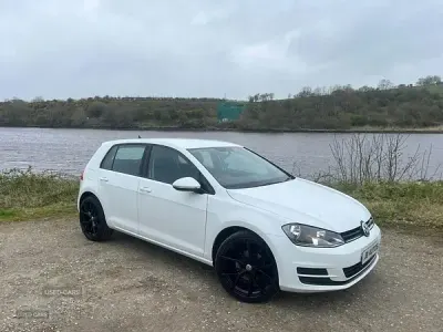 Used VW Golf VII S 115 HP (84 kW) 2017 White Hatchback