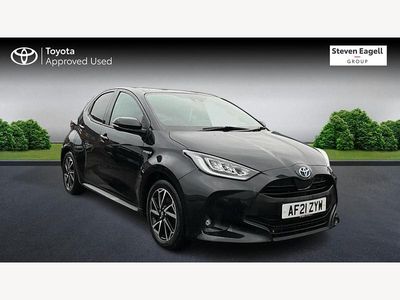 Used Toyota Yaris Hybrid Design 2021 Black Hatchback