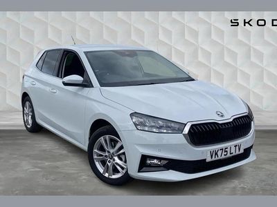 Used Skoda Fabia SE L 113 HP (83 kW) 2026 Moon white metallic Hatchback