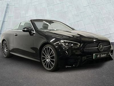 Used Mercedes E300 AMG line 254 HP (186 kW) 2022 Black Cabriolet