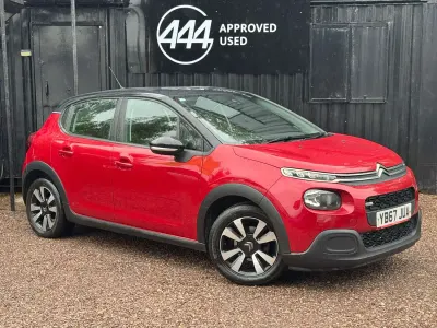 Used Citroën C3 Feel 2017 Red Hatchback