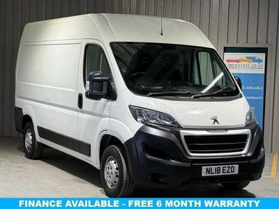 Used Peugeot Boxer 2018 White Van