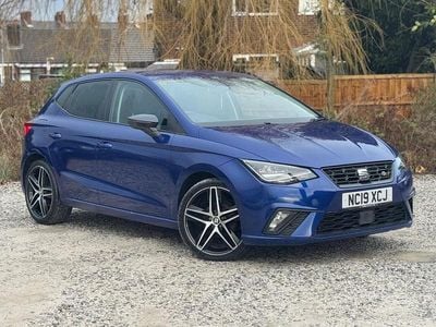 Used Seat Ibiza FR Sport 95 HP (69 kW) 2019 Blue Hatchback