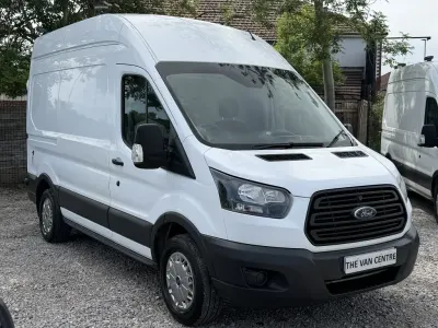 Used Ford Transit 130 HP (95 kW) 2018 White Van
