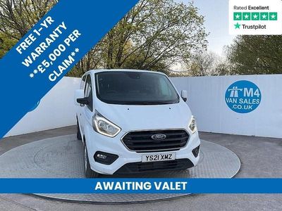 Begagnad Ford Transit Custom Limited 130 HK (95 kW) 2021 Vit Kombi