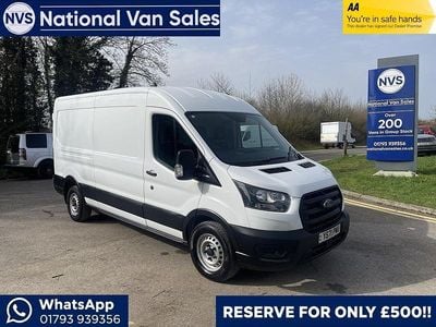 Used Ford Transit S 130 HP (95 kW) 2021 White Van