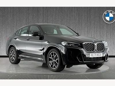 Black Used 2021 BMW X4 M Sport SUV | £31,999 (Fair price)