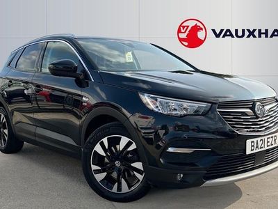 Used Vauxhall Grandland X Edition 131 HP (96 kW) 2021 Black SUV
