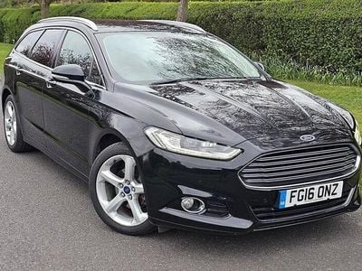 Used Ford Mondeo Titanium 180 HP (132 kW) 2016 Black Estate