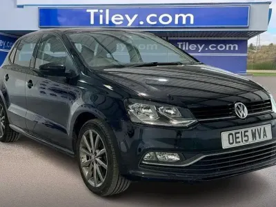 Used VW Polo Design 2015 Black Hatchback