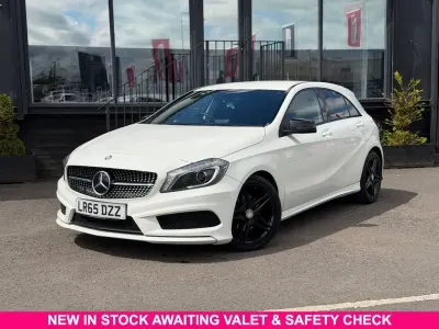 Used Mercedes A200 AMG 2015 White Hatchback