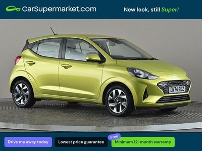 Used Hyundai i10 Advanced 2024 Yellow Hatchback