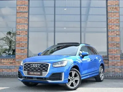 Used Audi Q2 S-Line 150 HP (110 kW) 2016 Blue SUV